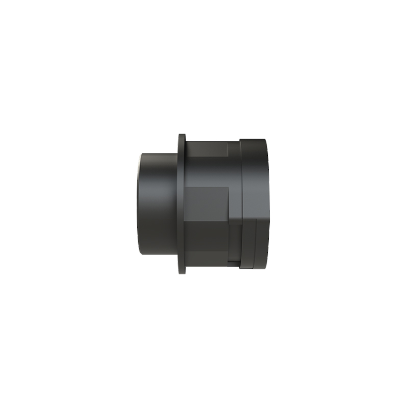 ABB ALNDM508 - 2 Straight Connector Black 50mm IP66