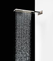 Soak Nickel Rain & Waterfall Shower Head (77ZN)