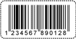Custom-Sized EAN 13 Barcode Labels
