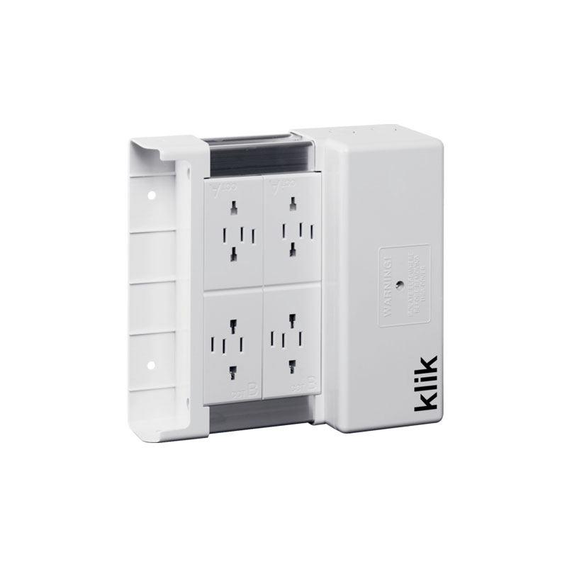 Hager KLDS4 Distribution Unit 4 Socket Outlets