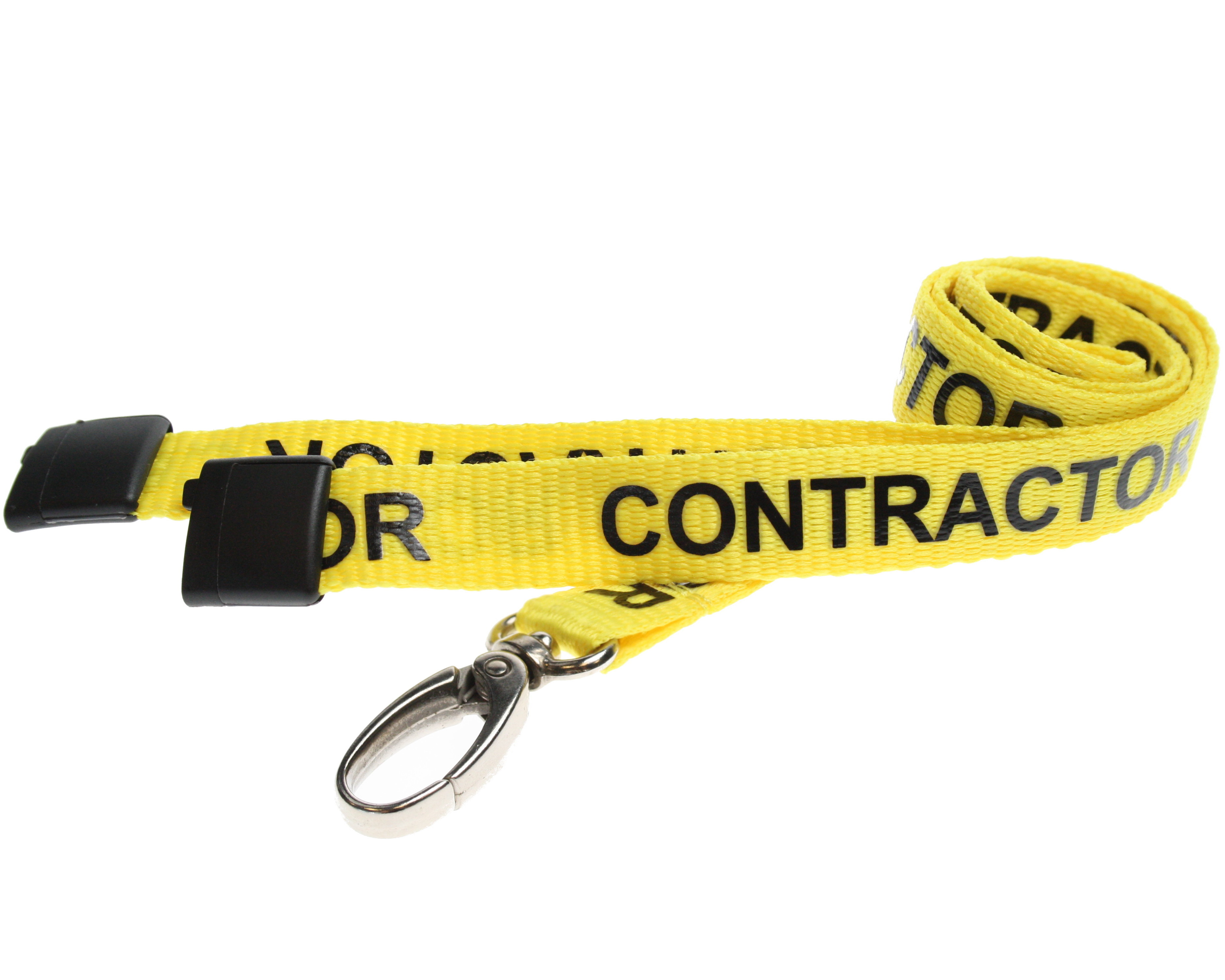 Job Title Printed Lanyards For Contractors