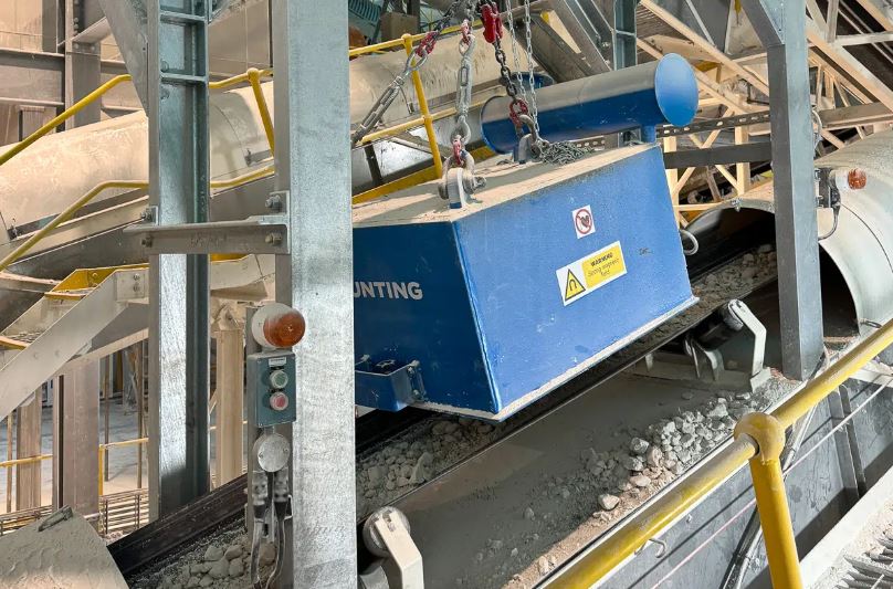 Atherton Material Handling Installs Bunting Suspension Electro Magnet