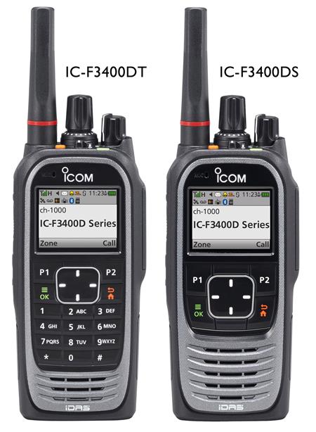 IC-F3400D/F4400D Series Handheld Digital Two Way Radio