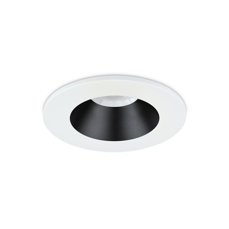 JCC V50 Anti-Glare LED Downlight 6.5W White/Black