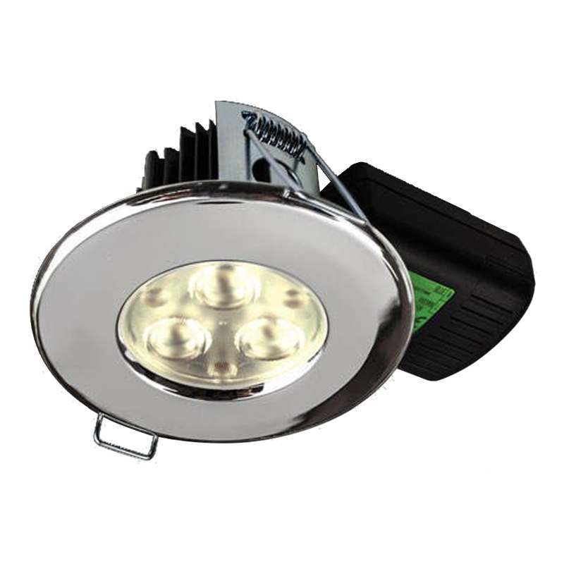 Collingwood H2 Pro 550 LED Downlight 5.2W Chrome 3000K