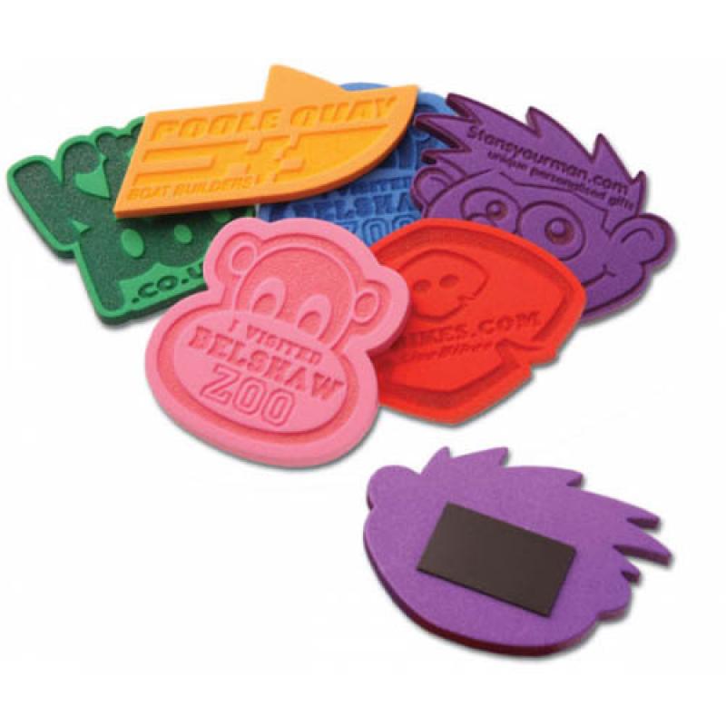 Embossed Foam Magnets