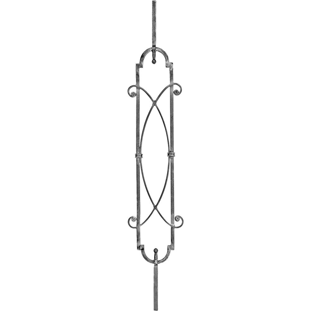 Plain Square Bar Baluster in 12mm 