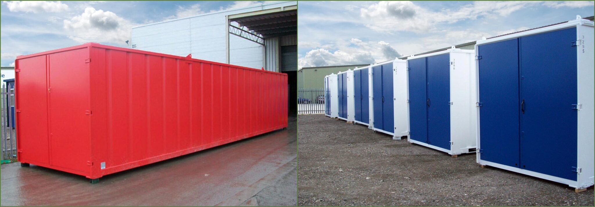 Factory Built Steel Storage Units