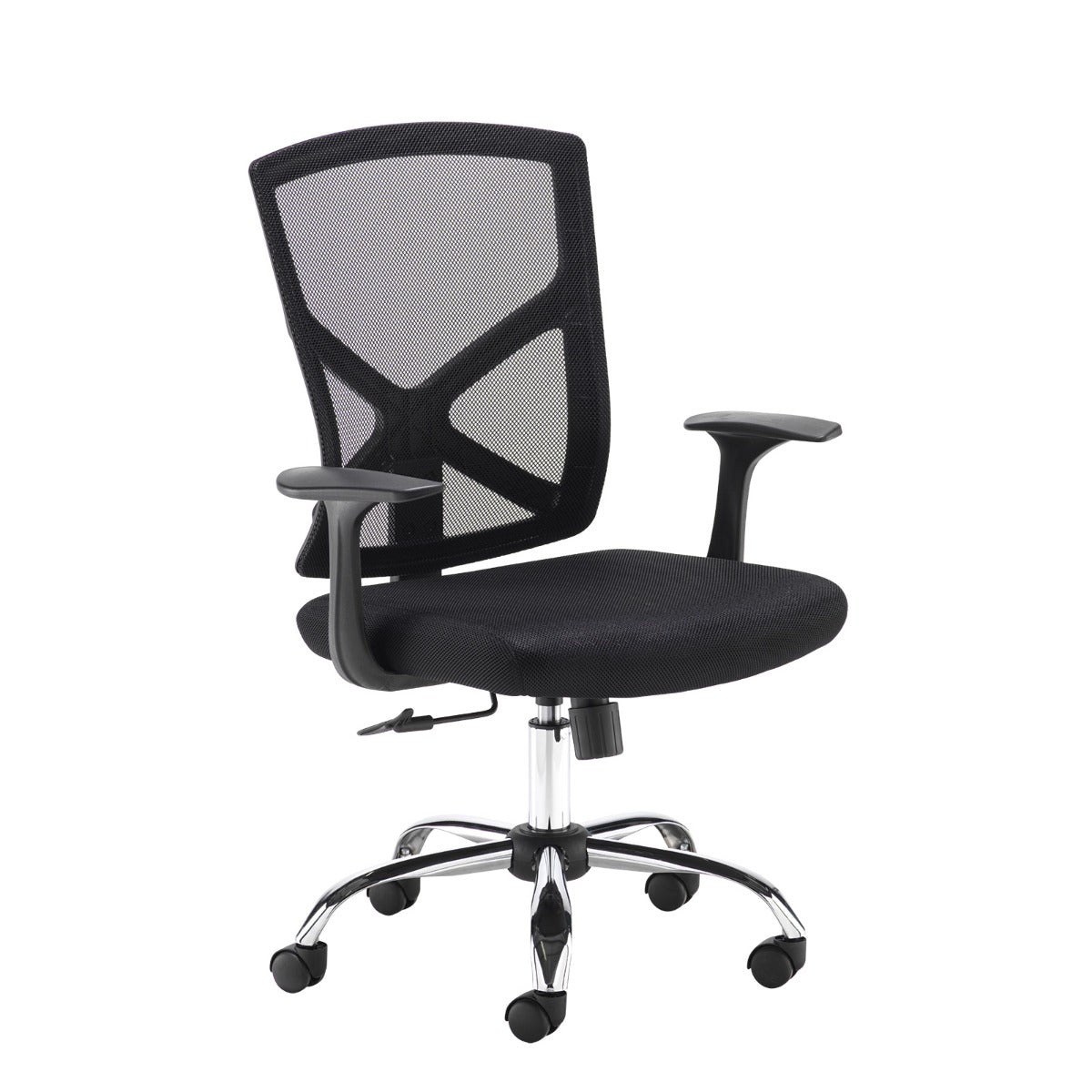 Hale Black Mesh and Fabric Seat Operator Office Chair Huddersfield