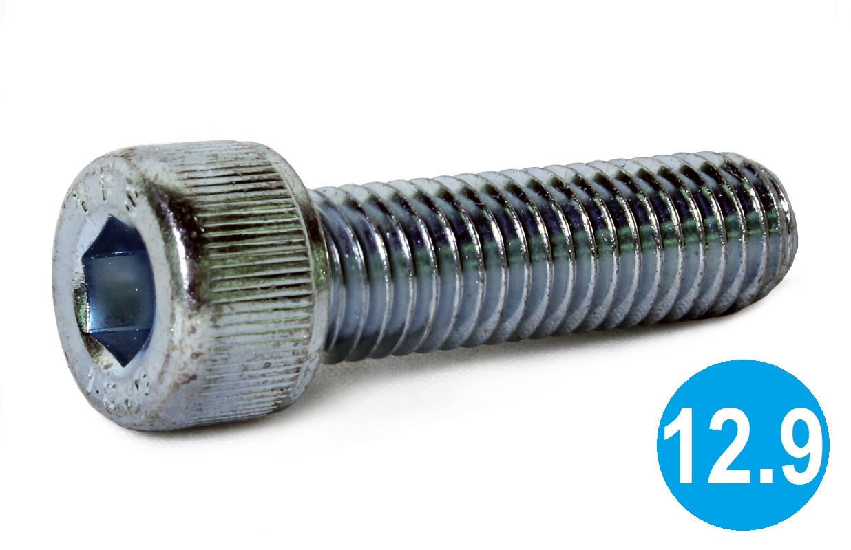 M8x25 Socket Cap Head Screw 12.9 BZP