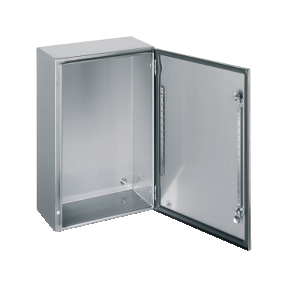 NSYS3X7525H SPACIAL S3X stainless 316L, Scotch Brite(R) finish, H700xW500xD250 mm.