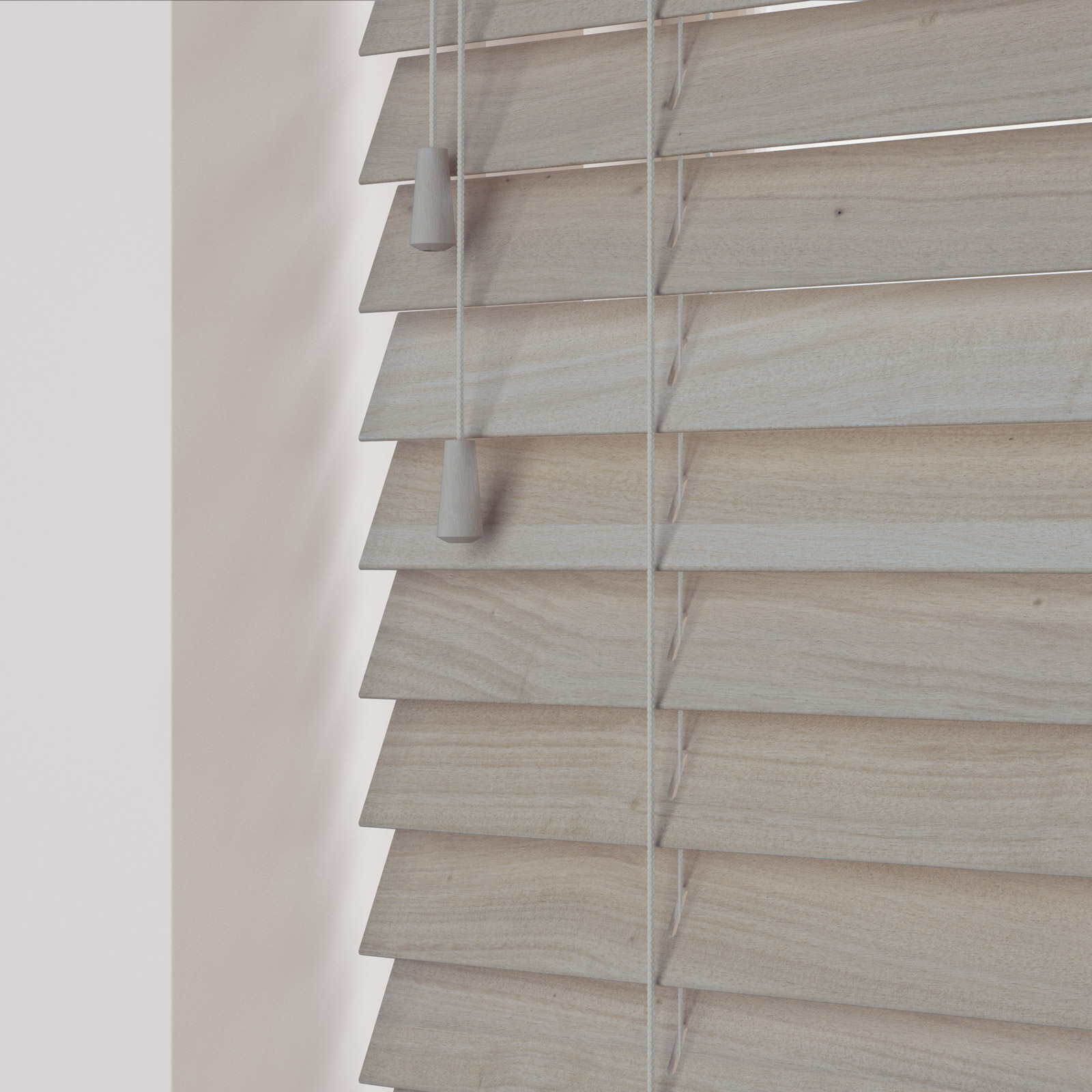 Wooden Venetian Blinds With 25mm Slats Arnold