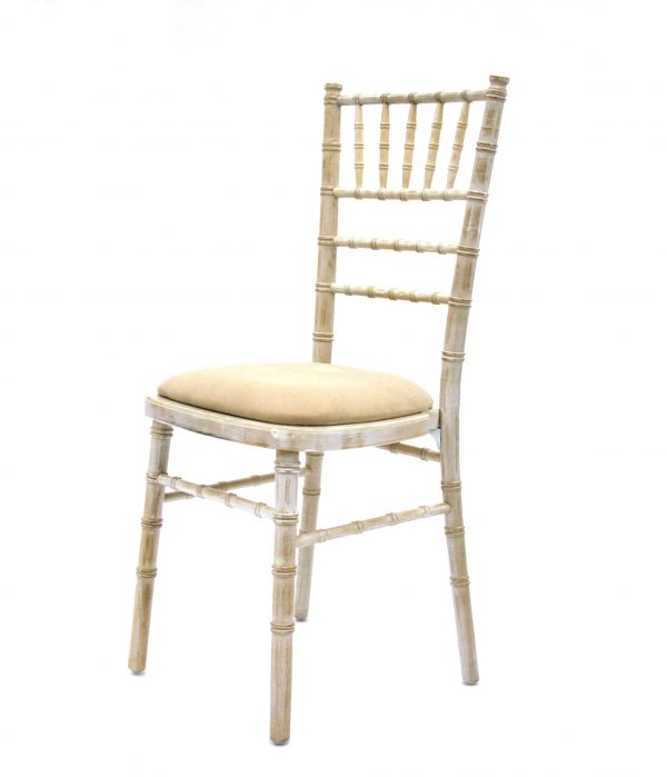 Limewash Chiavari Chairs For Outdoor Weddings