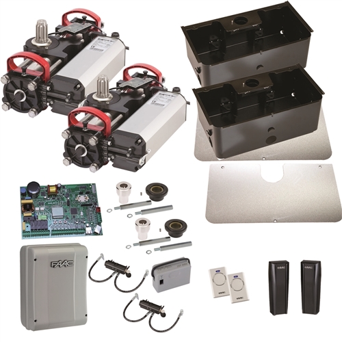 Faac S800 ENC CBAC 230v Double Kit