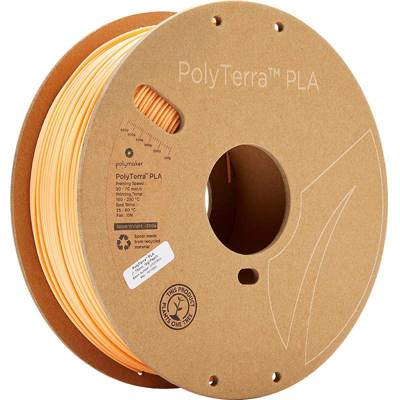 PolyTerra PLA Peach 1.75mm 1Kg