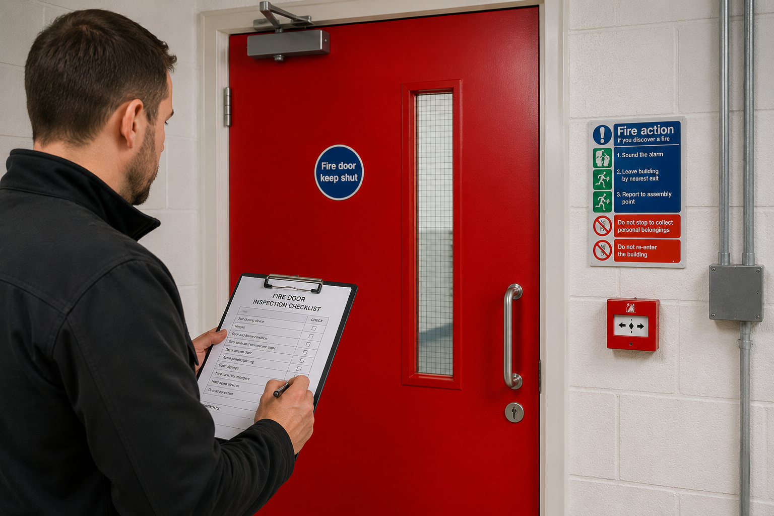 Fire Door Hinge Inspections