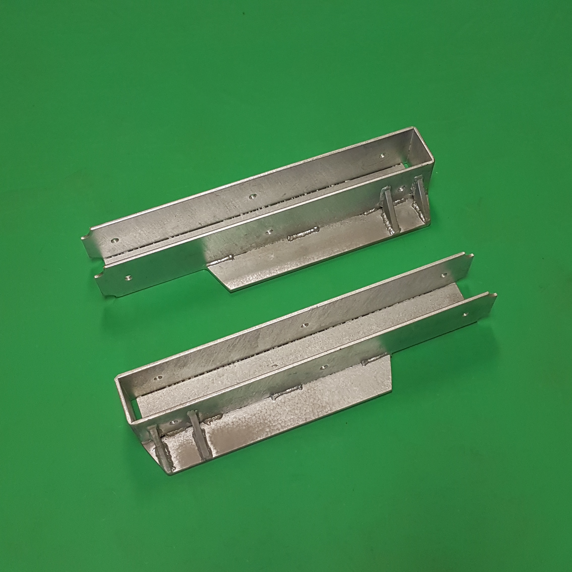 Offset Shoes Kit Pair Galvanised