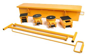 SK Machine Moving Skates For Safe Heavy Machinery Relocation In Manufacturing Facilities