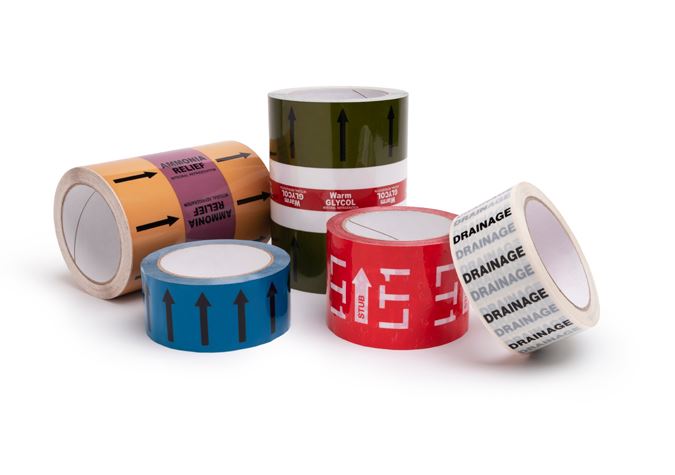 Custom Pipeline Identification Tape
