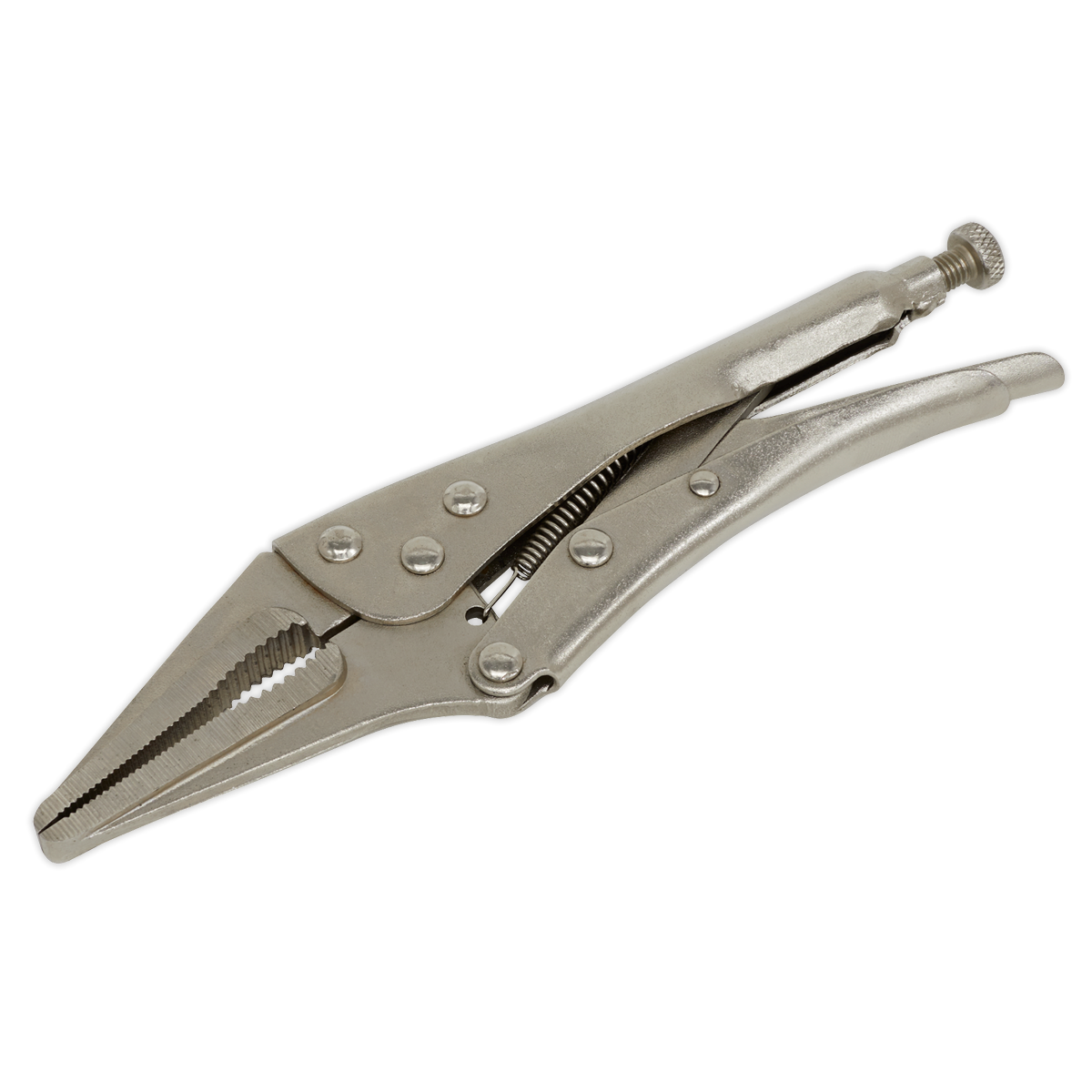 Siegen S0462 225mm Long Nose Locking Pliers