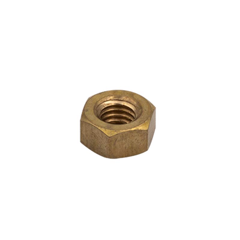 Unicrimp M10 Brass Hex Nut (Pack of 100)