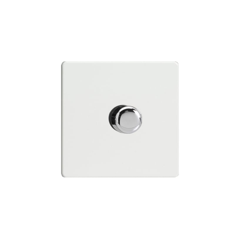 Varilight Screw Less Premium White Dimmer 1G 300W