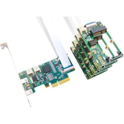 Amfeltec SKU-072-02 PCIe to 4x MiniPCIe Splitter