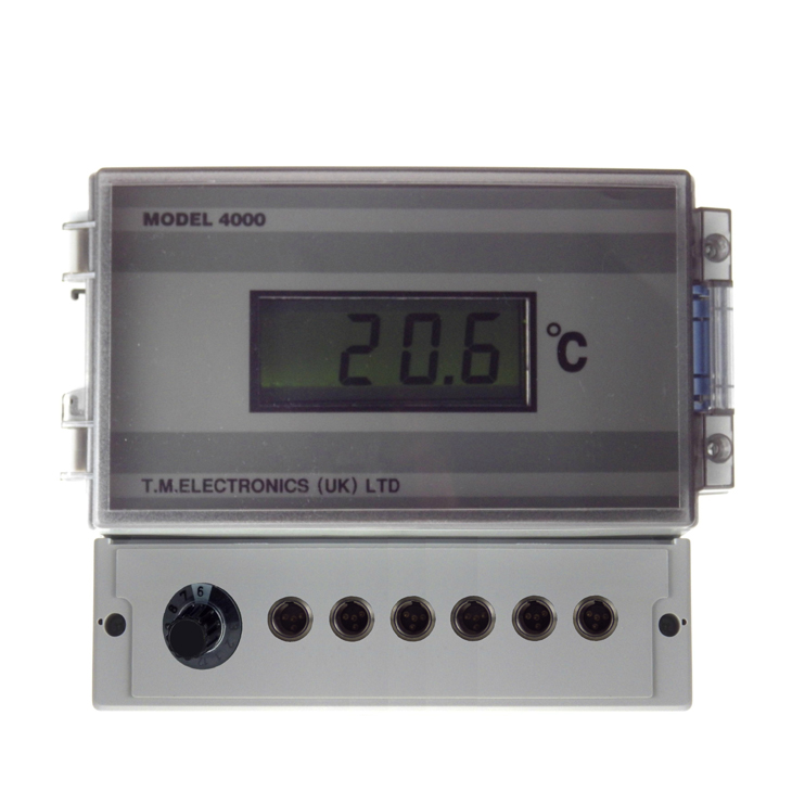 4056 - Wall Mounting Six Input PT100 Thermometer