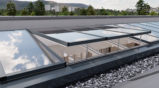 LAMILUX announce market launch of the Modular Glass Skylight MS78