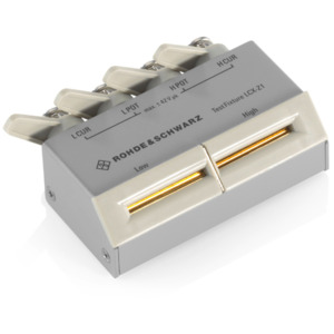 Rohde & Schwarz LCX-Z1 LCR Test Fixture for Axial/Radial Lead Type Devices, LCX Series