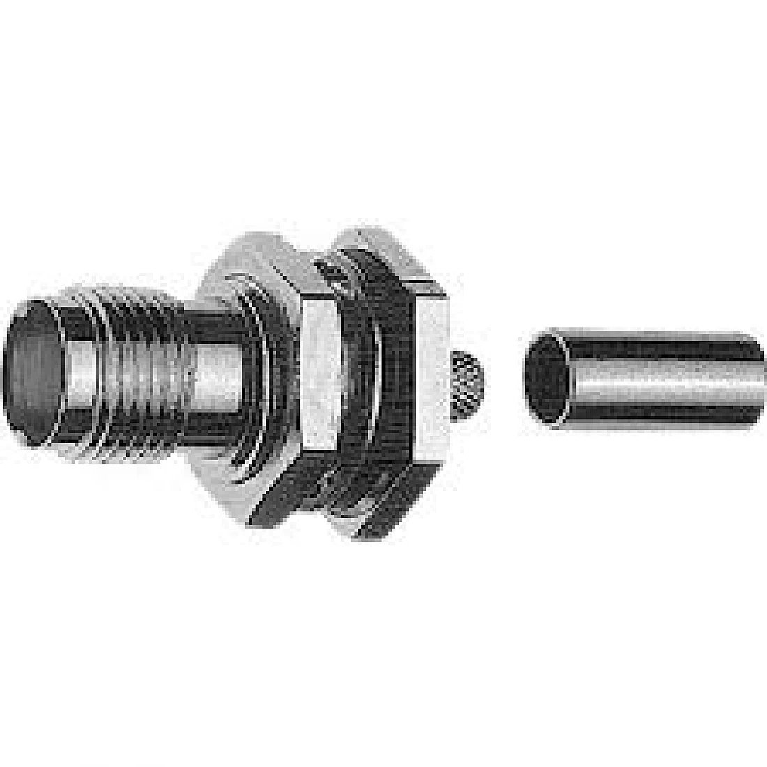 Telegartner J01013A2260 (100023823) Bulkhead Mount TNC Crimp Jack RG59,