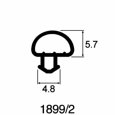 UK Suppliers Of Bubble Gasket 4.8mm x 5.7mm