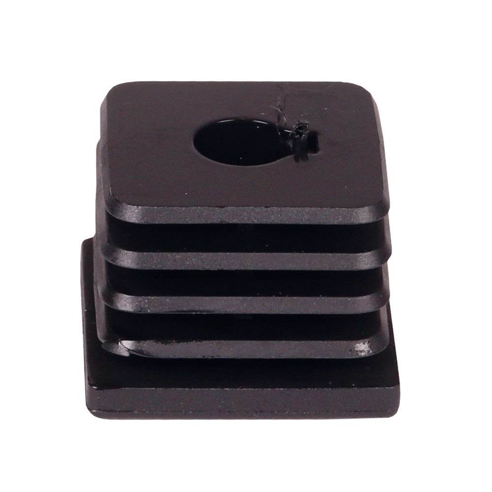 40mm Sq x 1.5-2.0 M8 Threaded Insert Plastic