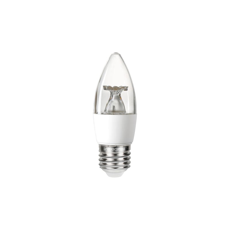 Integral Non-Dimmable 2700K Candle LED Bulb E27