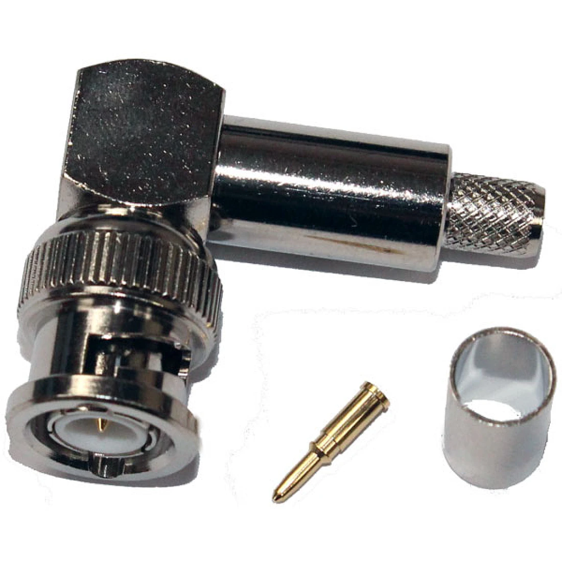 BNC Elbow Crimp Plug PSF1/3