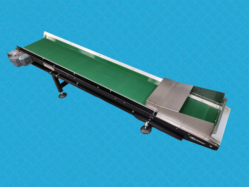 Incline Belt Conveyor for carrying Scrap Metal