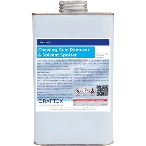 UK Suppliers Of Chewing Gum Remover Solvent Spotter For The Fire and Flood Restoration Industry