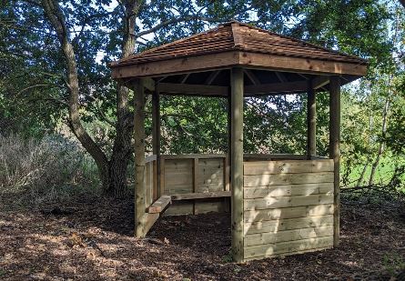 Gazebo Outdoor Classroom completed in Hertfordshire