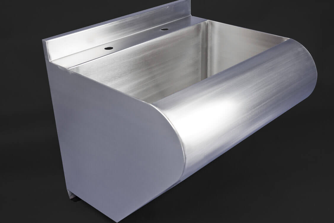 Stainless Steel Wash Troughs For High-Traffic Public Restrooms