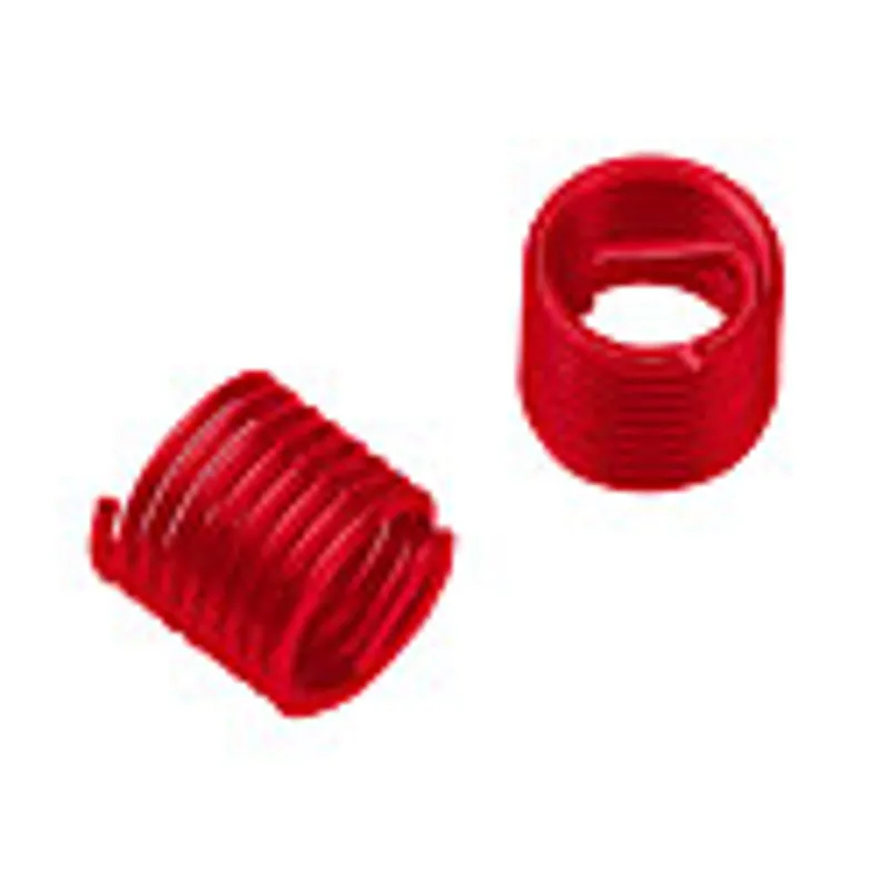 M 5x0.8 helical SCREW LOCKING wire inserts. 304 Stainless 20pcs Length Options: 1, 1.5, 2  x diameter
