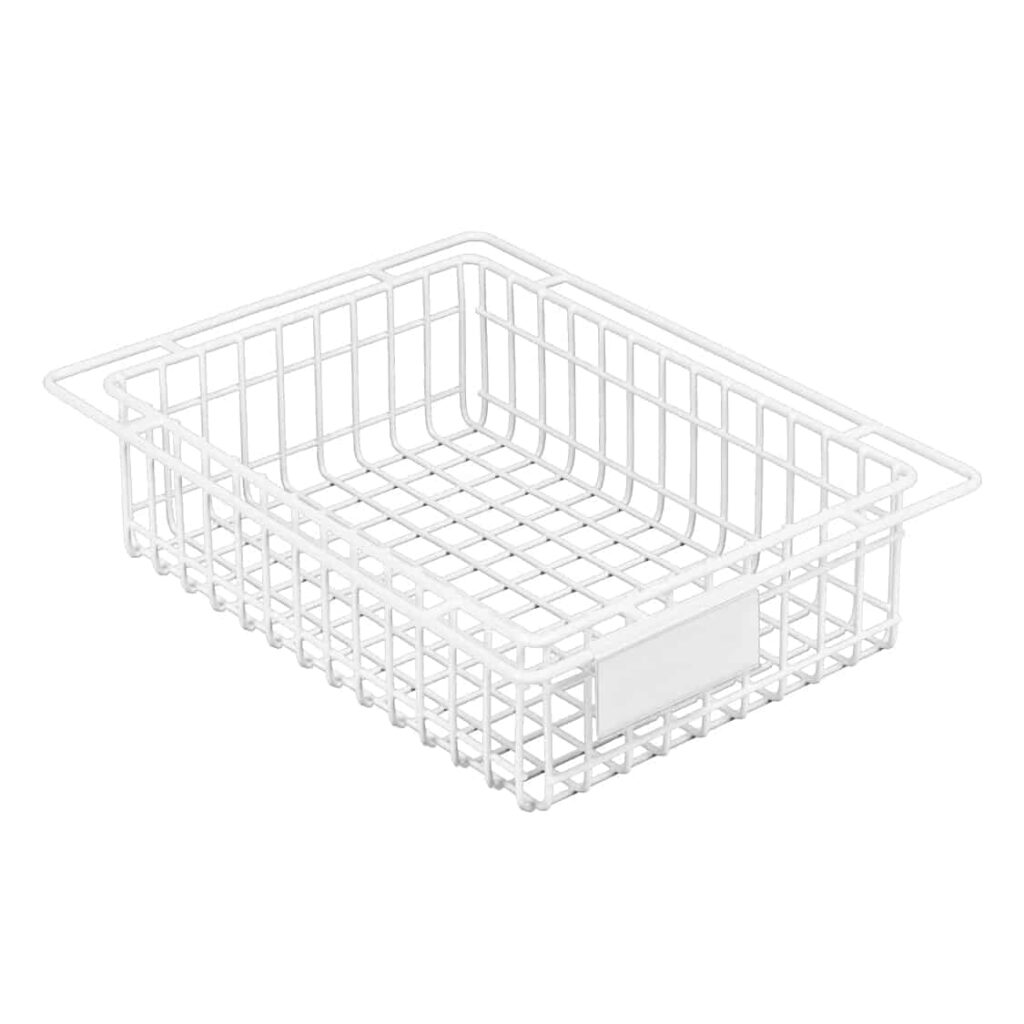 Wire Basket – Half Section – 100mm Deep