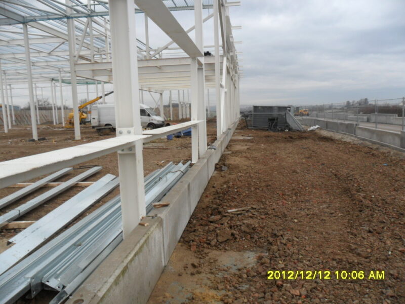 Concrete Ground Beams With Lifting Points