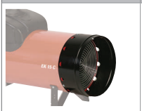 EK C Range Ducting adaptor 500mm