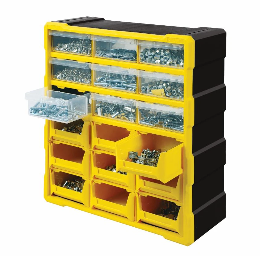 Component Organisers with 9 Bins & 9 Drawers for Stockrooms