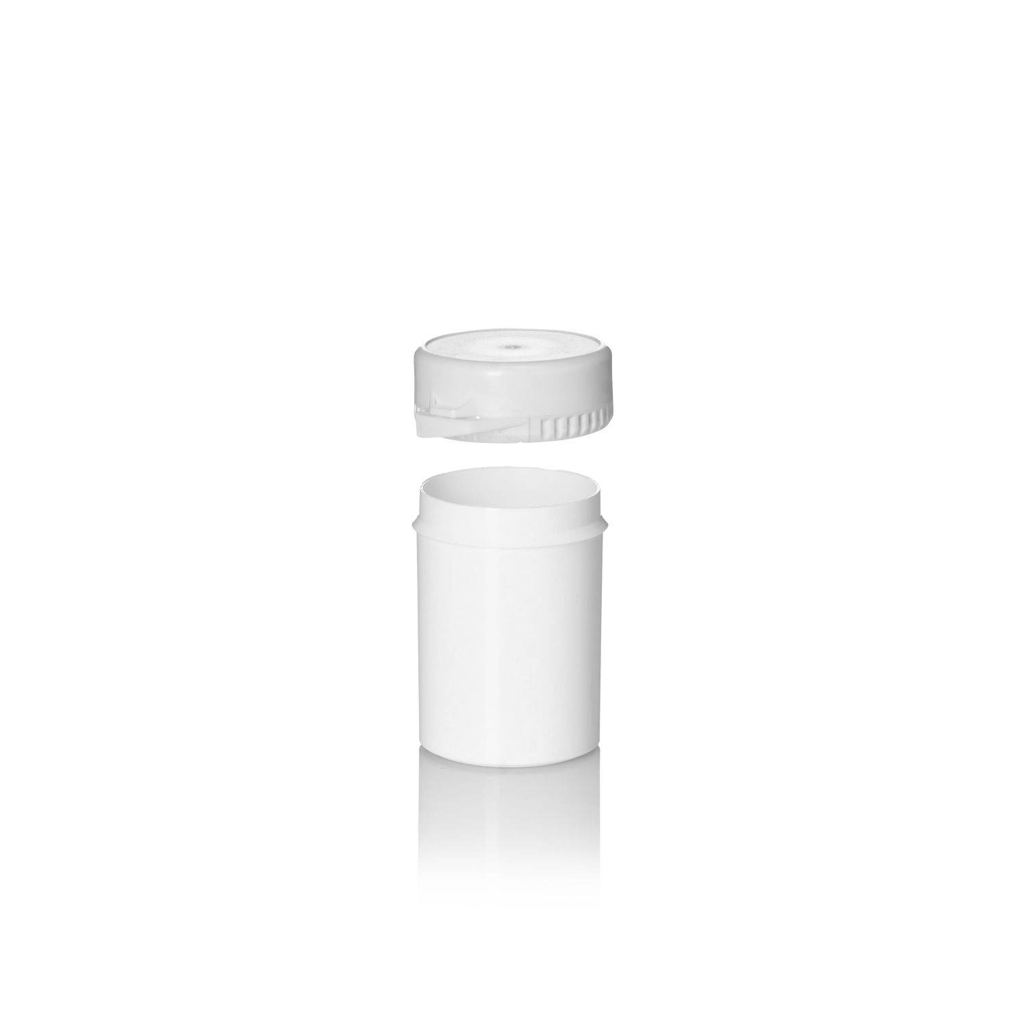 Distributors Of 45ml White PP Tamper Evident Snapsecure Jar