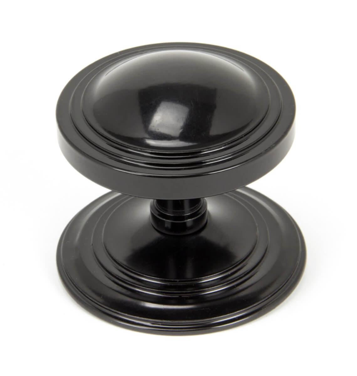 Anvil 90070 Black Art Deco Centre Door Knob