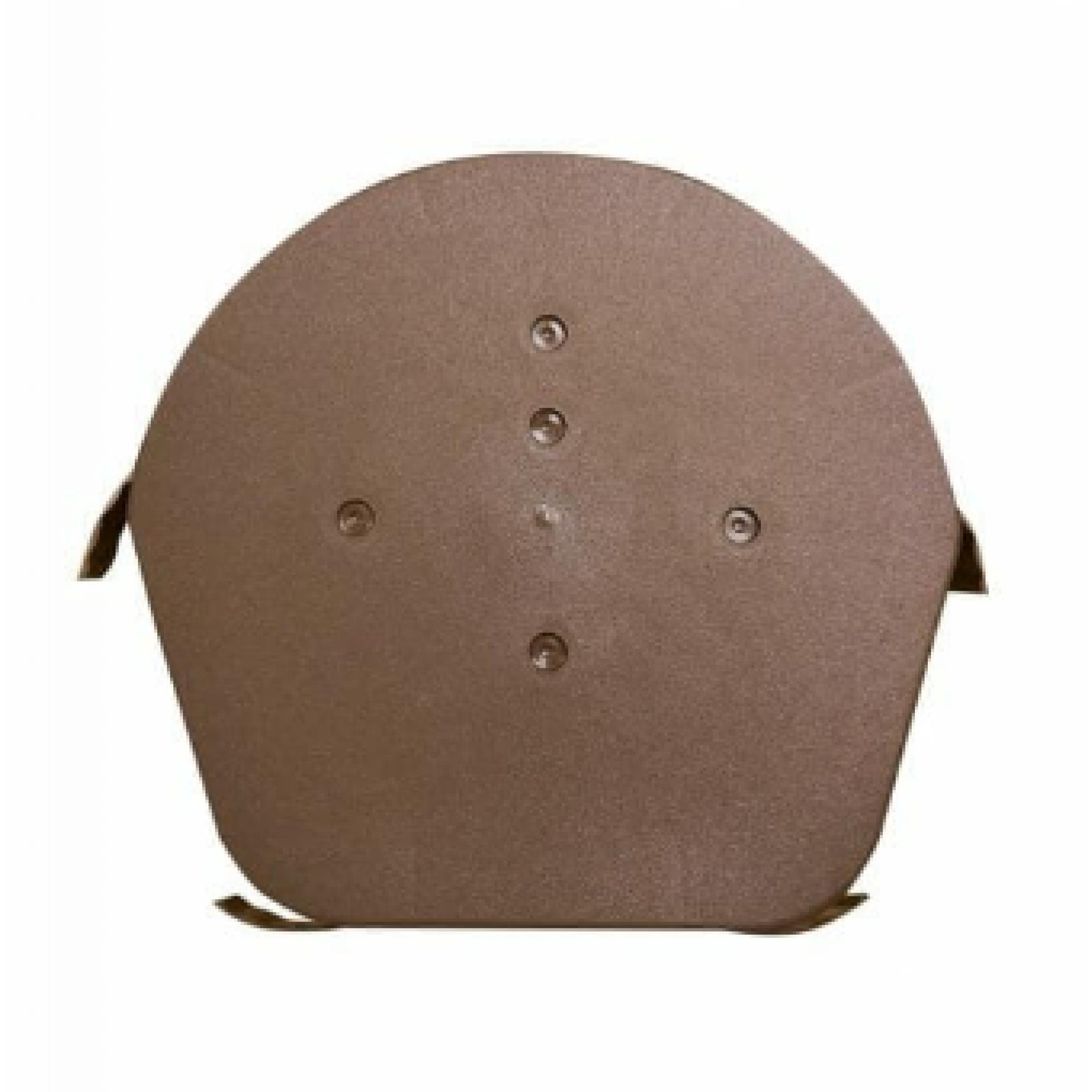 Easyverge Brown Round Ridge End Cap