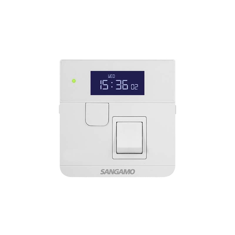 Sangamo Powersaver Plus Select Controller White 24HR With Fused Spur