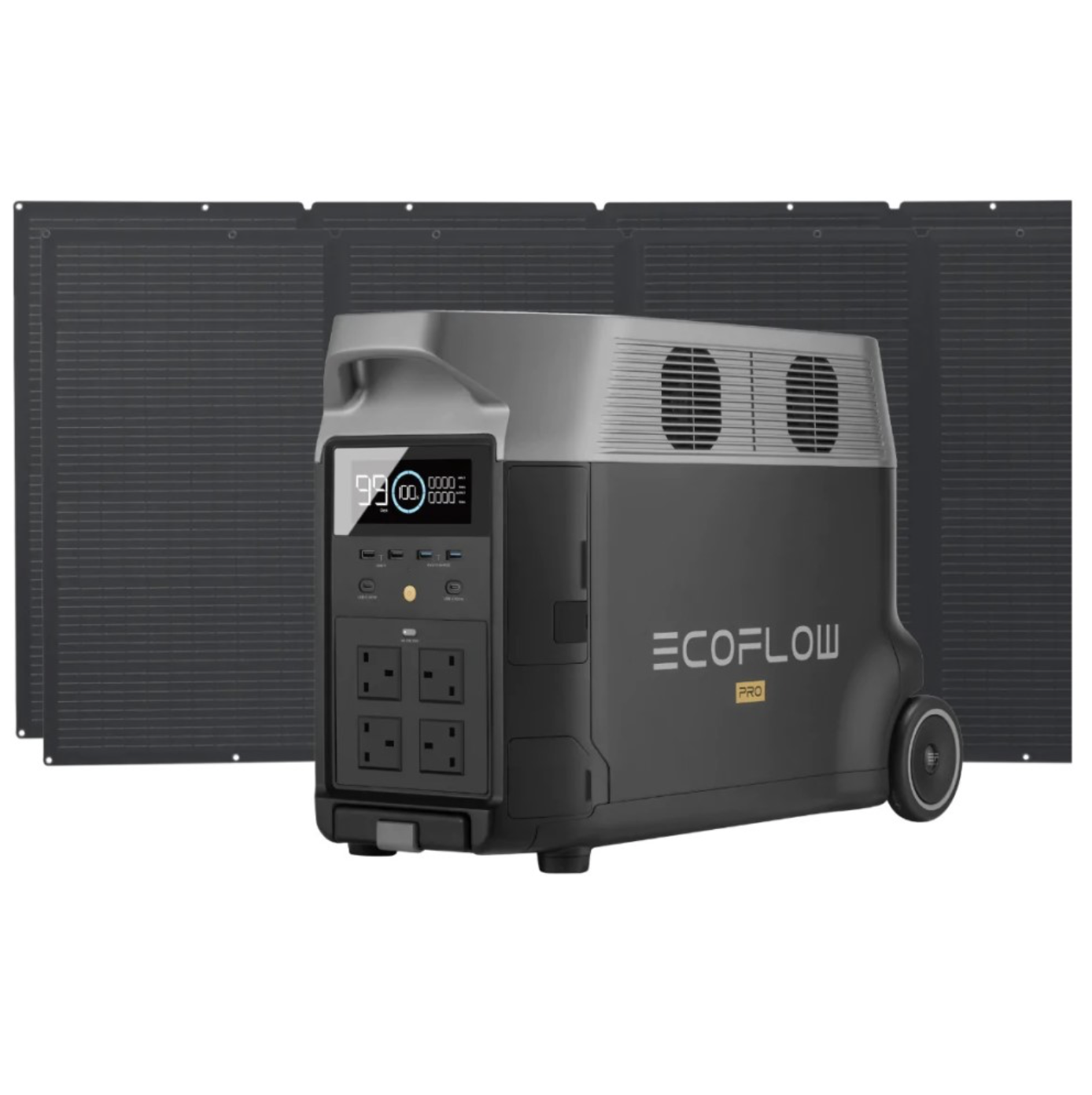 EcoFlow DELTA Pro + 2X 400W Solar Panel