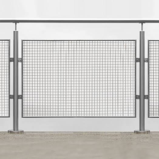 4'x 8' 3"x1/2"x 12g Type 304 Stainless (2.5mm) Welded Mesh